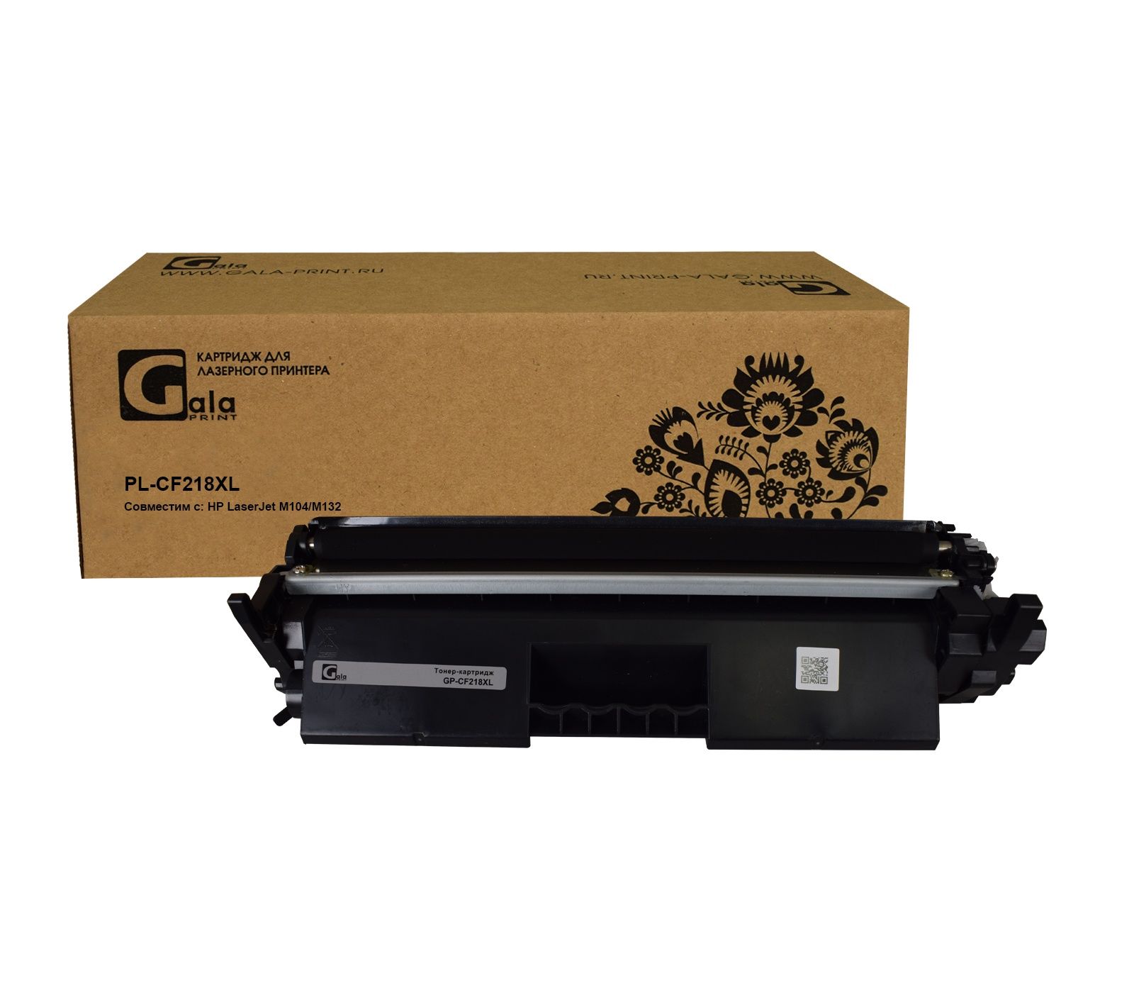 Картридж GP-CF218XL для принтеров HP LaserJet M104/M132 6000 копий GalaPrint