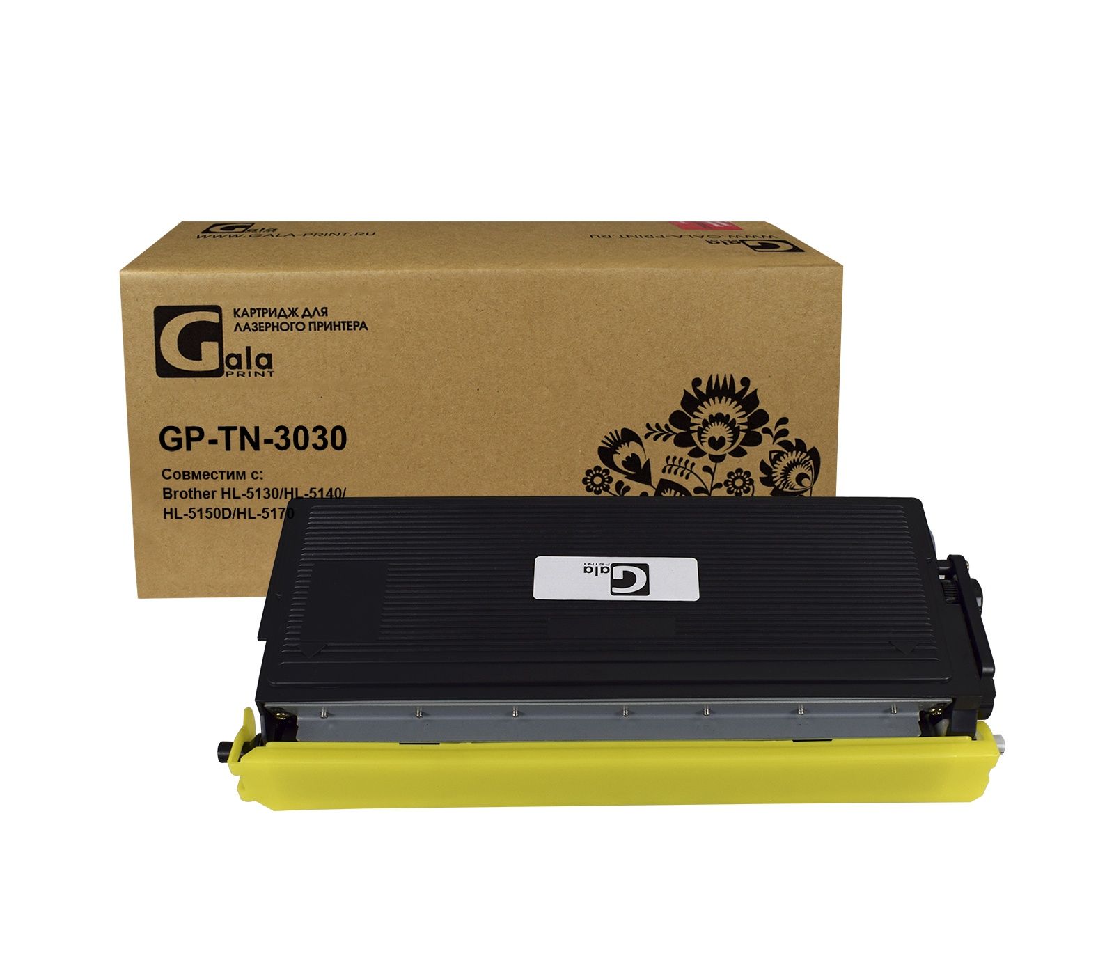 Картридж GP-TN-3030 для принтеров Brother HL-5130/HL-5140/HL-5150D/HL-5170 3500 копий GalaPrint