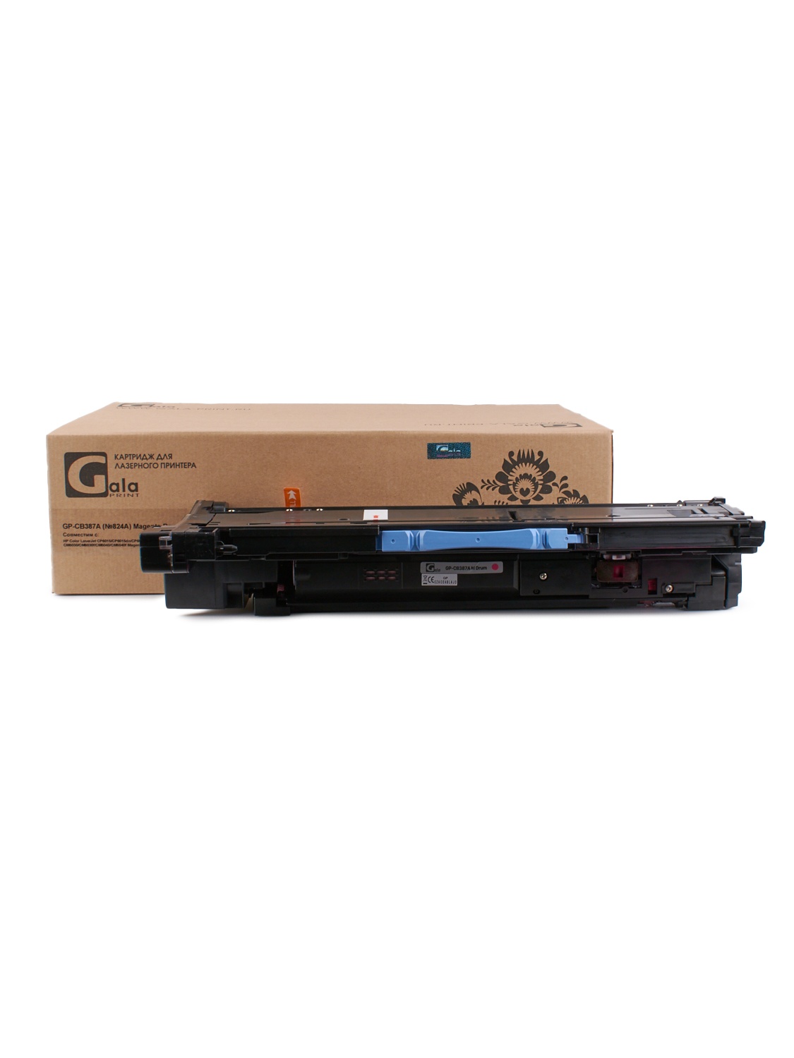 Драм-картридж GP-CB387A (№824A) для принтеров HP Color LaserJet CP6015/CP6015dn/CP6015n/CP6015xh/CM6030/CM6030f/CM6040/CM6040f Magenta Drum 35000 копий GalaPrint