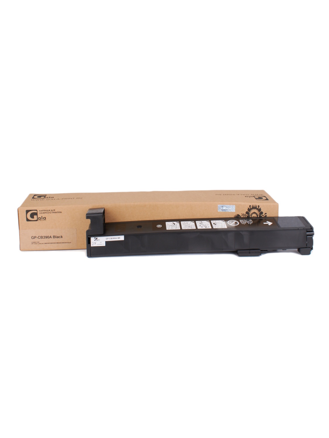 Картридж GP-CB390A (№825A) для принтеров HP Color LaserJet CM6030/CM6030f/CM6040/CM6040f Black 19500 копий GalaPrint