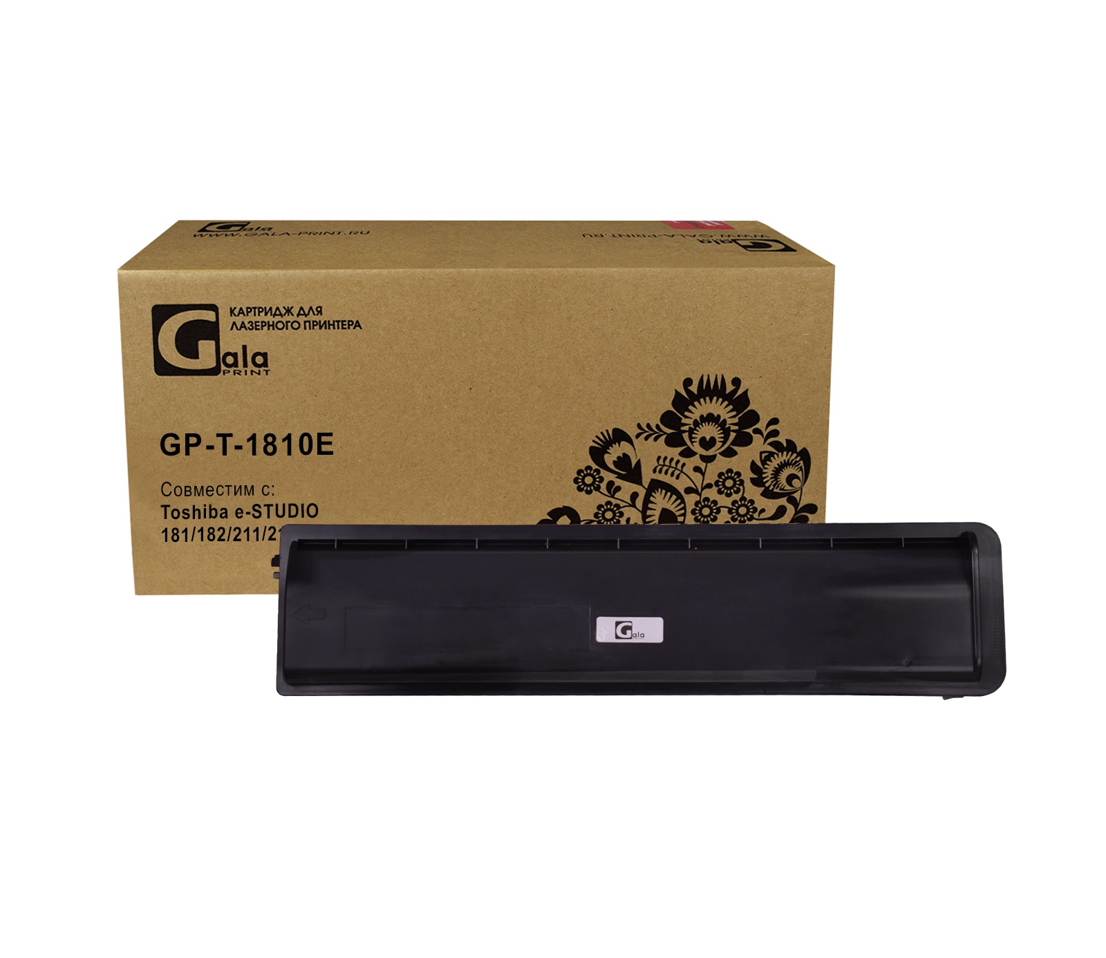 Картридж GP-T-1810E для принтеров Toshiba e-STUDIO 181/182/211/212/242 24500 копий GalaPrint