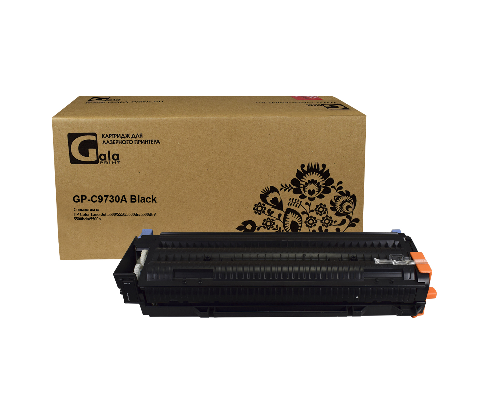 Картридж GP-C9730A для принтеров HP LJ 5500/5550/Canon LBP-2710/2810 Black 13000 копий GalaPrint