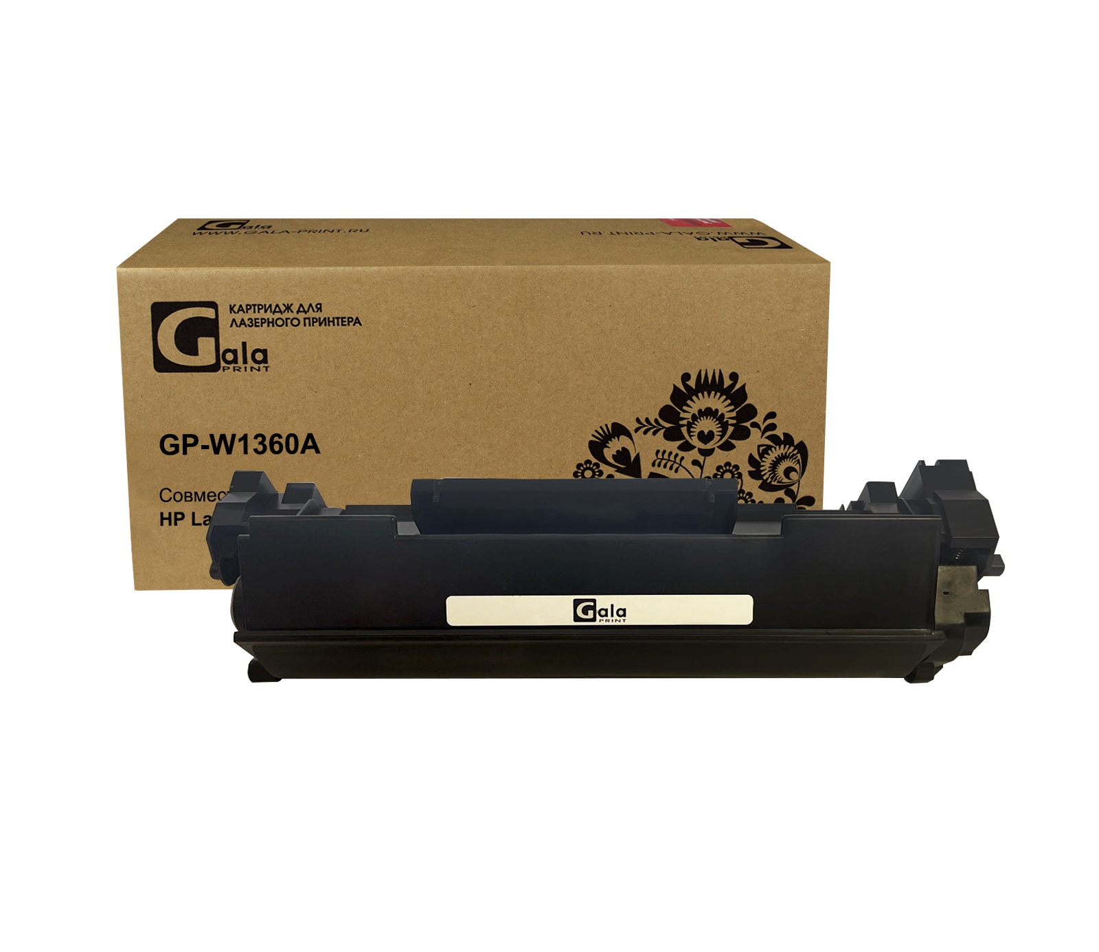 Картридж GP-W1360A для принтеров HP LaserJet M211/M236 1100 копий GalaPrint