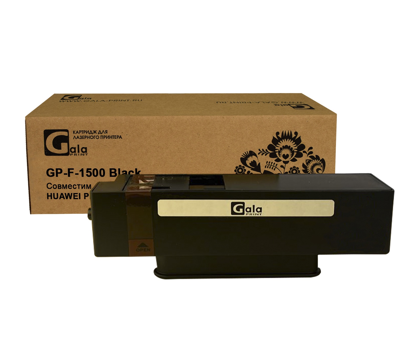 Картридж GP-F-1500 для принтеров HUAWEI PixLab X1/B5 Black 1500 копий GalaPrint