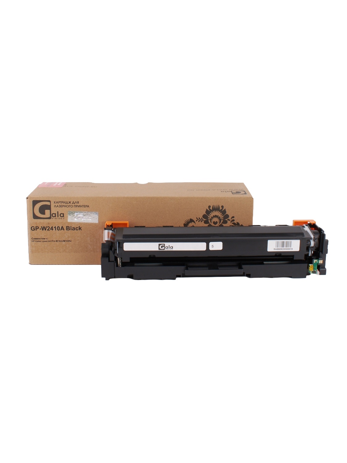 Картридж GP-W2410A (№216A) для принтеров HP Color LaserJet Pro M182n/M183fw Black 1050 копий GalaPrint