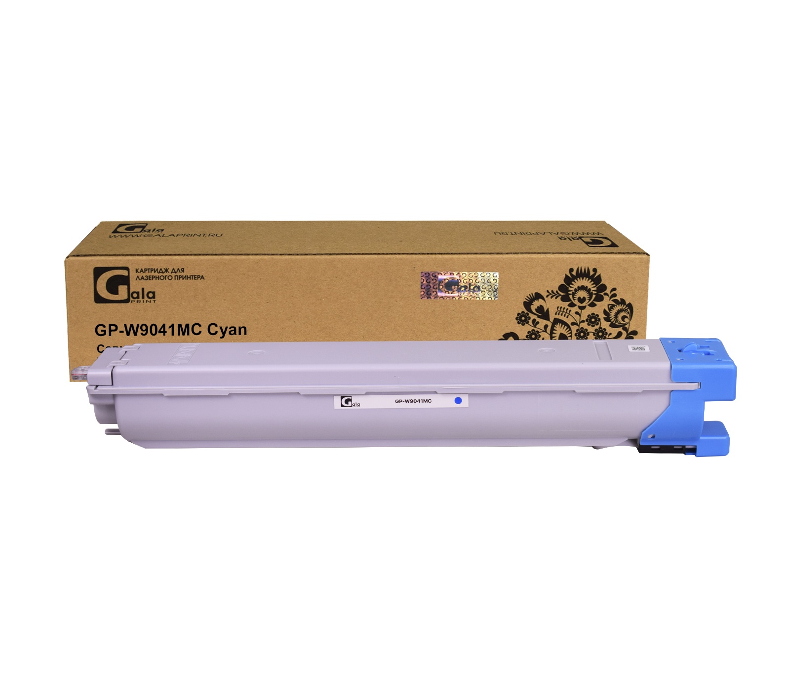 Тонер-картридж GP-W9041MC для принтеров HP Color LaserJet E77822/E77825/E77830 Cyan 32000 копий GalaPrint