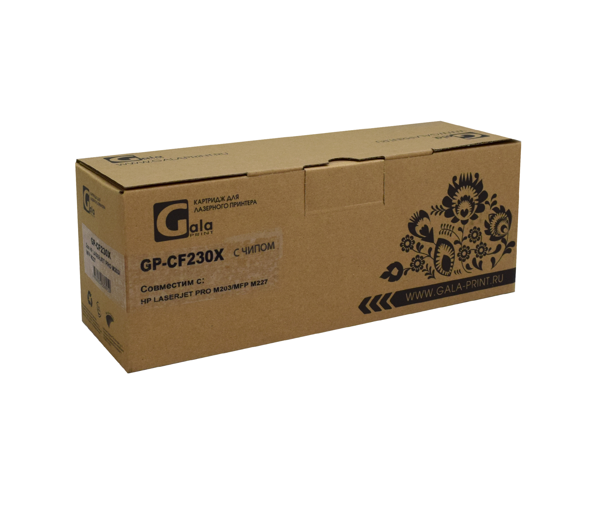 Картридж GP-CF230X (№30X) для принтеров HP LJ Pro M203dn/M203dw/MPF M227fdw/MPF M227sdn 3500 копий (с чипом) GalaPrint