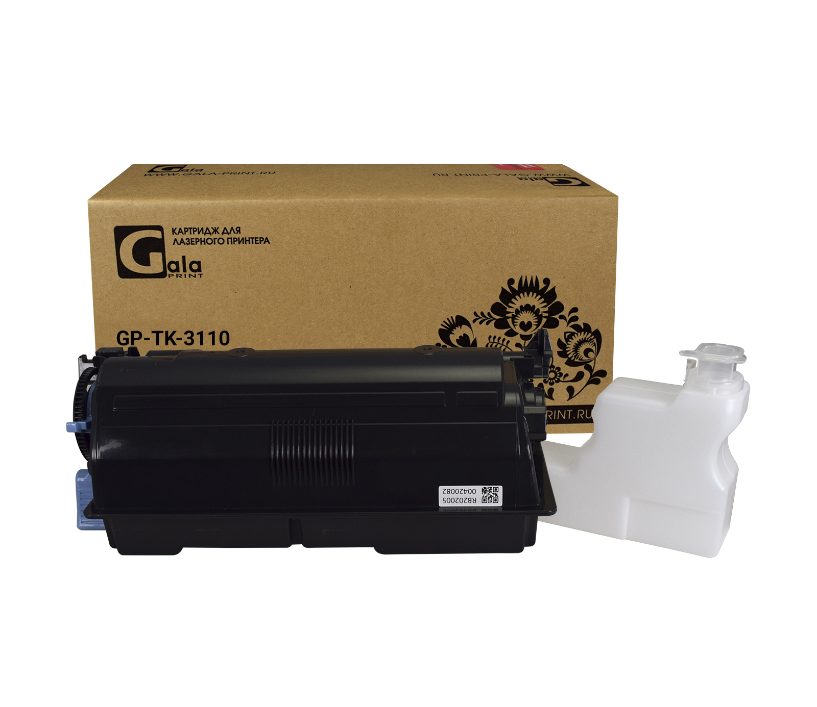 Тонер-кит GP-TK-3110 для принтеров Kyocera FS-4100 15500 копий + бункер отработанного тонера GalaPrint
